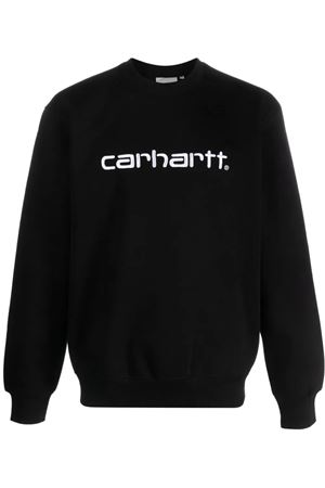 Black cotton blend sweatshirt CARHARTT WIP | I0305460D2